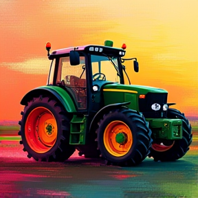 Fendt und John deere