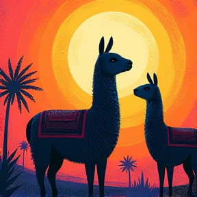 Three Llamas