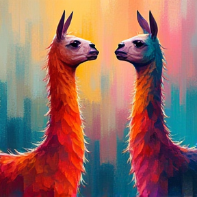 Three Llamas