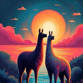 Three Llamas