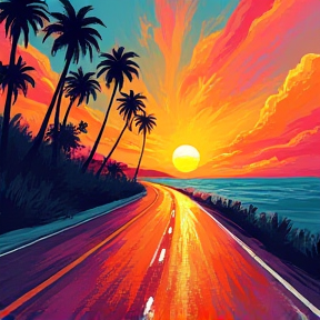 California Sunset Drive