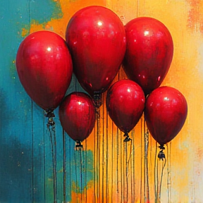 Down Home Red Balloons