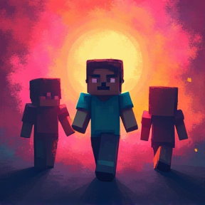 Minecraft Friends 