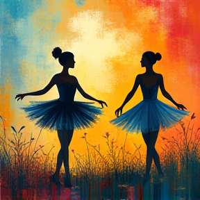 Ballerinas in the Meadow