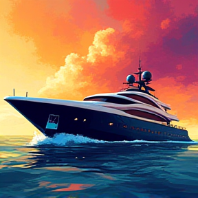 Million dollar Yacht