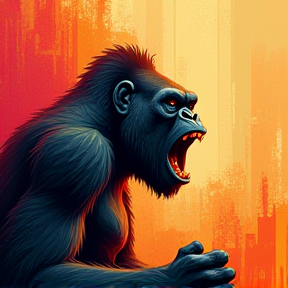 Angry Gorilla