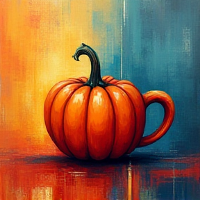 Pumpkin mug