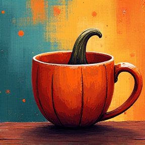 Pumpkin mug