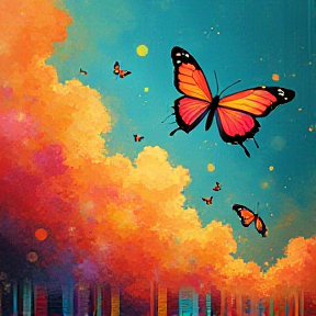 Butterfly Sky