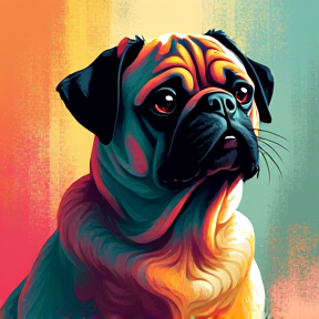 Corky, El Rey Pug