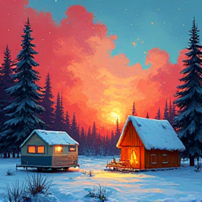 Snowy Campground