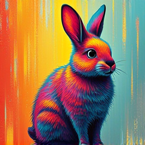 Rainbow Bunnies