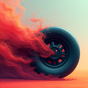 Drift on One Wheel