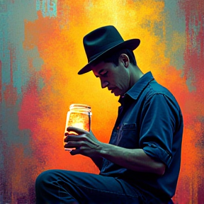 Man and a Jar