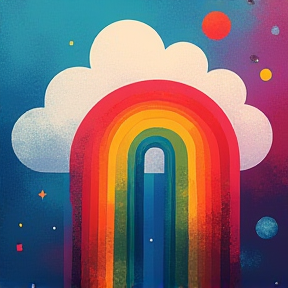 Cloud Meets Rainbow