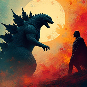 Godzilla vs Vader: Clash for the Slice