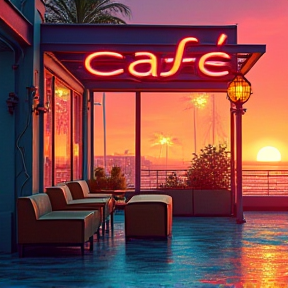 Amanecer en el Café 34-5162