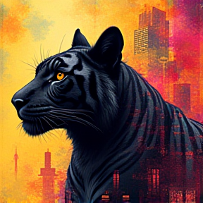 Nah Nah Black tiger Bengal