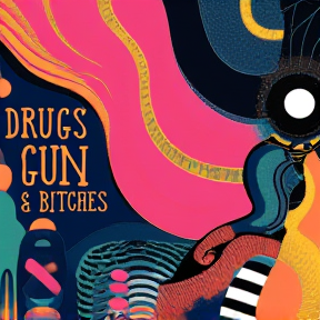 Drugs Gun & Bitches