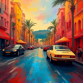 Dans les Rues de Monaco