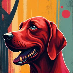 Morlich the Red Lab