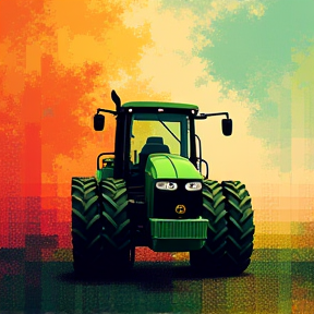 Green Tractor