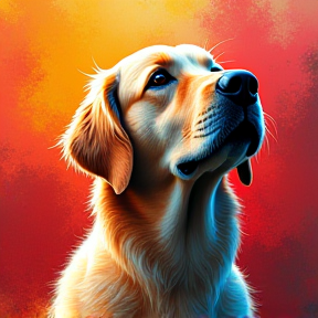 Goldener Retriever Traum