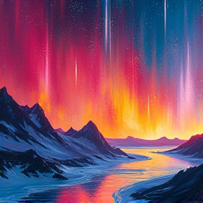 Northern Lights of Friendship