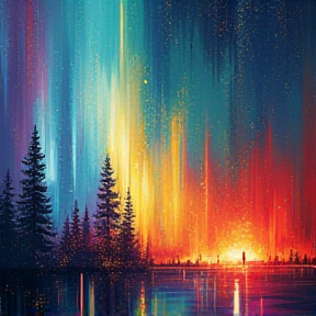 Northern Lights of Friendship