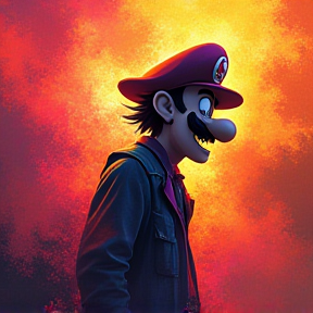 Waluigi en el infierno