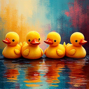 Five little ducks