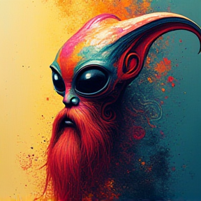 Aliens com barbas de molho