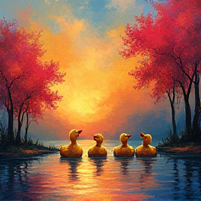 Five little ducks