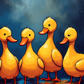 Five little ducks