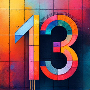 13