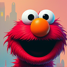 Elmo's Baddie Vibe