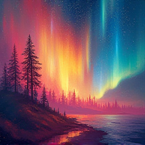 Northern Lights of Friendship