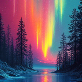 Northern Lights of Friendship