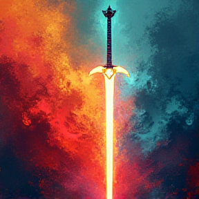 Glowing Sword