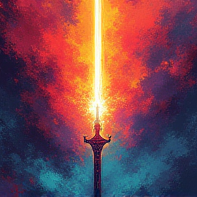 Glowing Sword