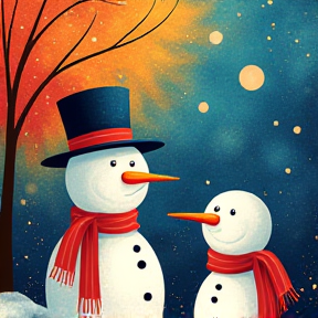 Snowman and me 