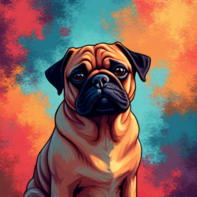 Bean Dog Pug