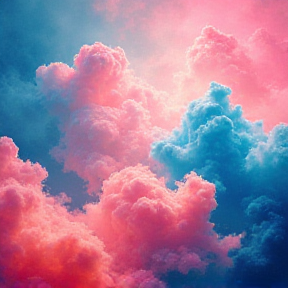 Cotton Candy Clouds