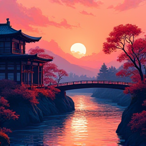 Amanecer en Kyoto