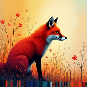 The meadow of a fox 