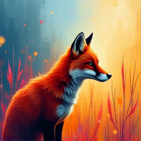 The meadow of a fox 