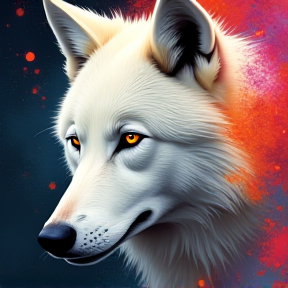 White wolf