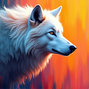 White big wolf