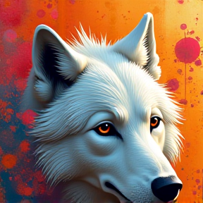 White big wolf