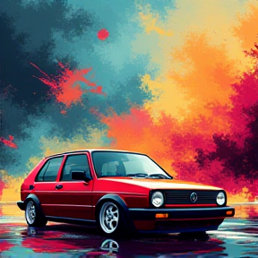 vw golf 2